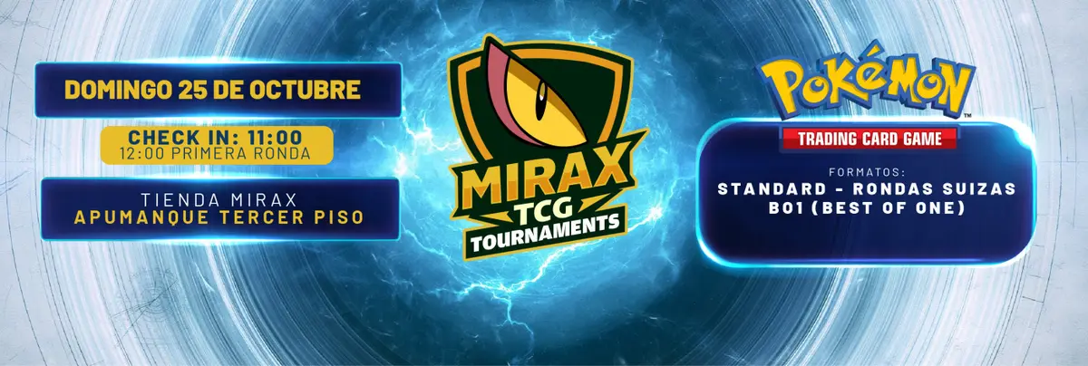 Mirax TCG Tournaments · Pokémon